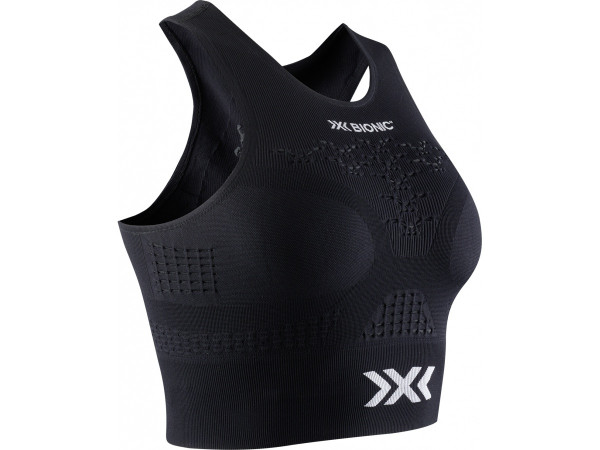 X-BIONIC® ENERGIZER 4.0 Fitness Crop top OPAL BLACK/ARCTIC WHITE