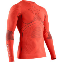 X-BIONIC® ENERGY ACCUMULATOR 4.0 Shirt Round Neck  Men Sunset Orange / Anthracite