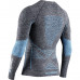 X-BIONIC® ENERGY ACCUMULATOR 4.0 Melange Shirt Round Neck LG SL Men Dark Grey Melange / Blue