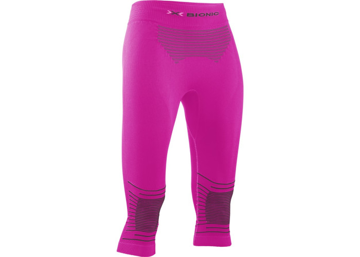 X-BIONIC W ENERGIZER 4.0 Pants 3/4 Neon Flamingo / Anthracite