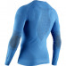 X-BIONIC® ENERGIZER 4.0 Shirt Round Neck LG SL Men Teal Blue / Anthracite