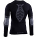X-Bionic M ENERGIZER 4.0 SHIRT LS Opal Black / Arctic White