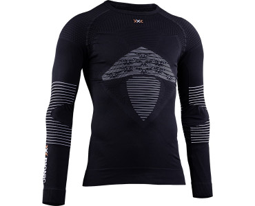 X-Bionic M ENERGIZER 4.0 SHIRT LS Opal Black / Arctic White