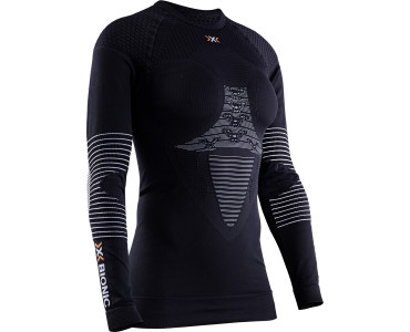 X-Bionic W ENERGIZER 4.0 SHIRT LS Opal Black / Arctic White