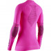 X-BIONIC® ENERGIZER 4.0 Shirt Round Neck LG SL Women Neon Flamingo / Anthracite