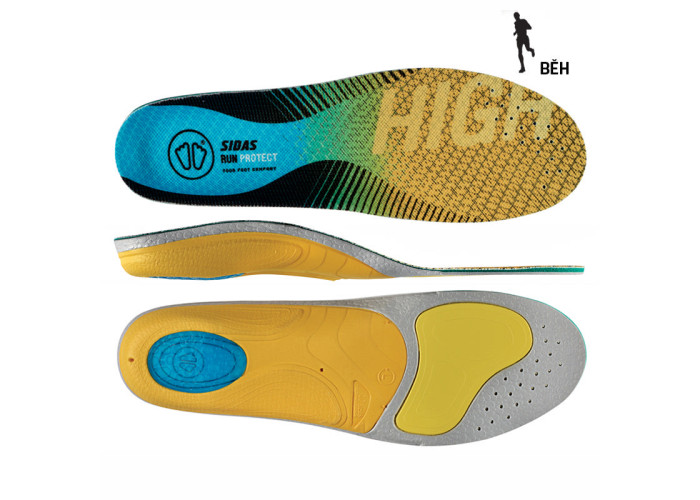 vložky Sidas 3 Feet RUN PROTECT HIGH - 64069050-H