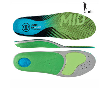 vložky Sidas 3 Feet RUN PROTECT MID - 64069050-M
