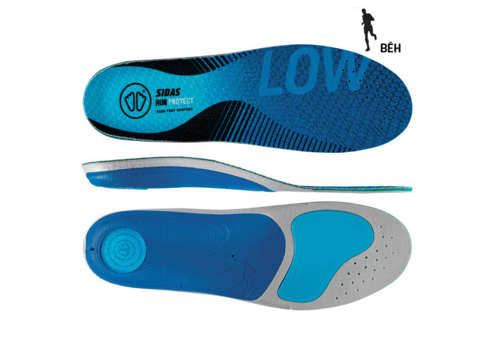 vložky Sidas 3 Feet RUN PROTECT LOW - 64069050-L