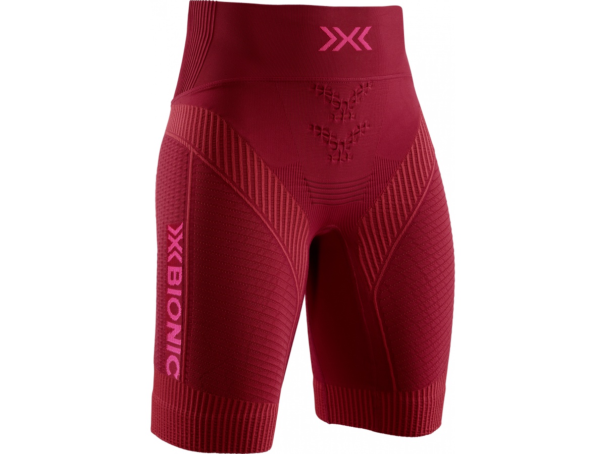 X-BIONIC® EFFEKTOR 4.0 Run Shorts women NAMIB RED/NEON FLAMINGO